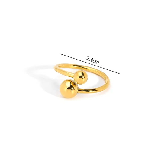 Anillo Dorado Ajustable