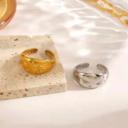 Anillo Diseño Estrellas