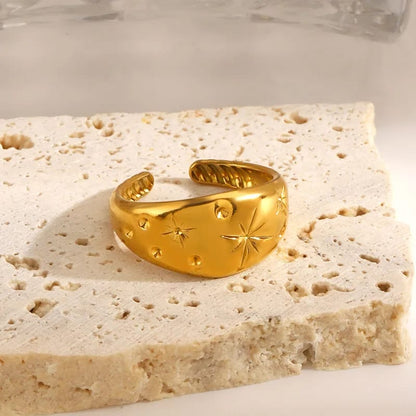 Anillo Diseño Estrellas