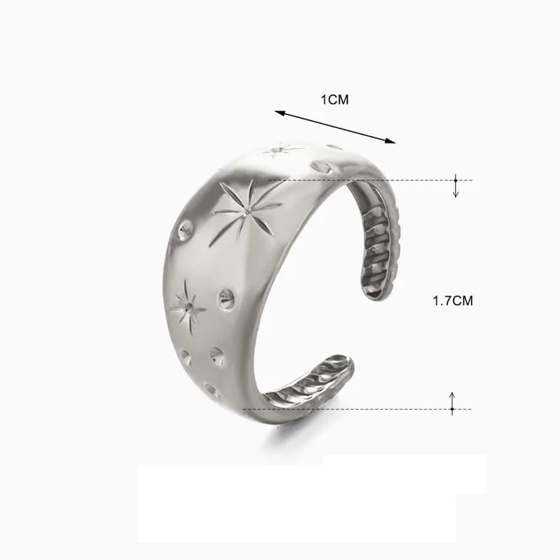 Anillo Diseño Estrellas