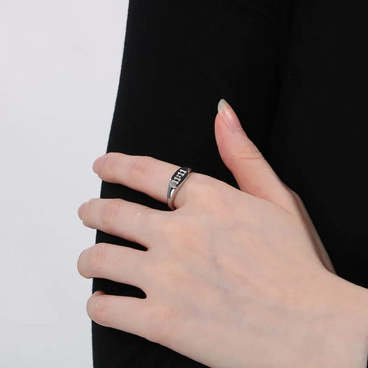 Anillo Plateado 11:11