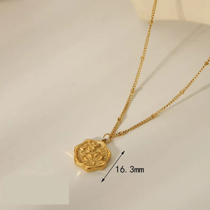 Collar Dorado Con Dije