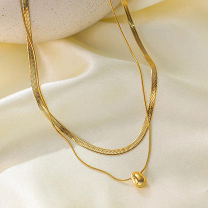 Collar Dorado Gota
