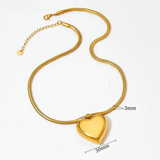 Collar Dorado Dijes Grande